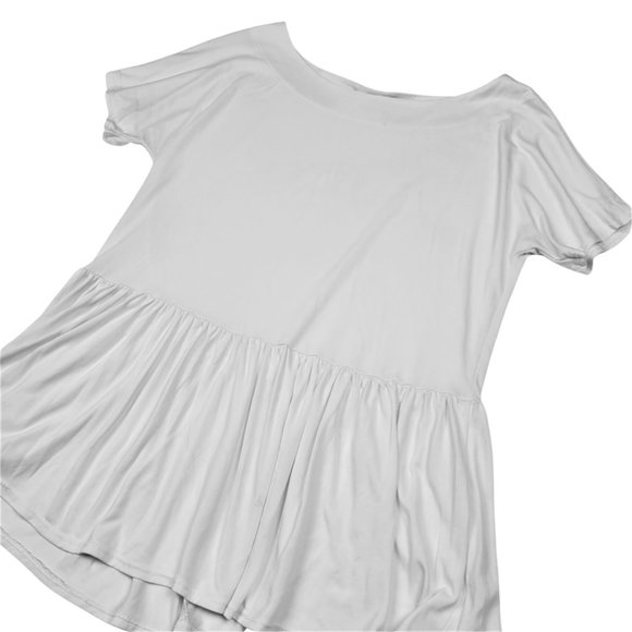 (Up To 50% Off SALE)  Cooperative Cute Baby Doll Style Short Sleeve Ruff… - Picture 4 of 4